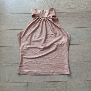 Basico High Collar Glitzy Top